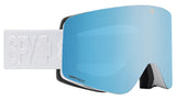 Spy Marauder Goggles 2023 Matte White / Happy Boost Bronze Happy Blue Spectra Mirror + Spare Lens