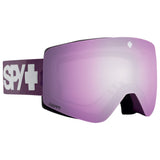 Spy Marauder Elite Goggles 2024 Colourblock 2.0 Purple / Happy Rose with Violet Spectra Mirror + Spare Lens