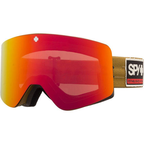 Spy Marauder Goggles Never Summer HD Plus Bronze with Red Spectra Mirror + Spare Lens