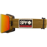 Spy Marauder Goggles Never Summer HD Plus Bronze with Red Spectra Mirror + Spare Lens