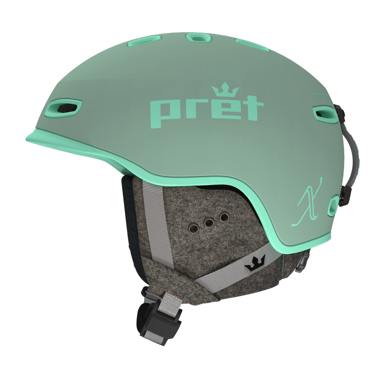 Pret Lyric X2 Womens Helmet 2025 Teal - Elevation107