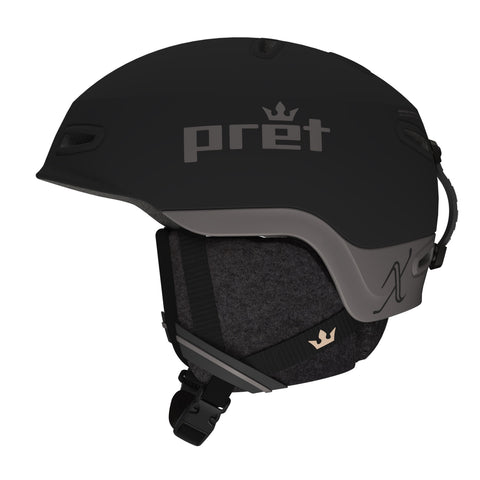 Pret Sol X Womens Helmet 2023 Black