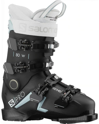 Salomon S/Pro 80 Womens Ski Boots Black / Sterling