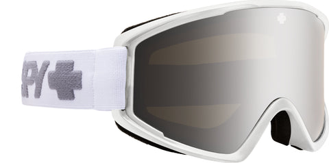 Spy Crusher Elite Goggles Matte White HD Bronze with Silver Spectra Mirror