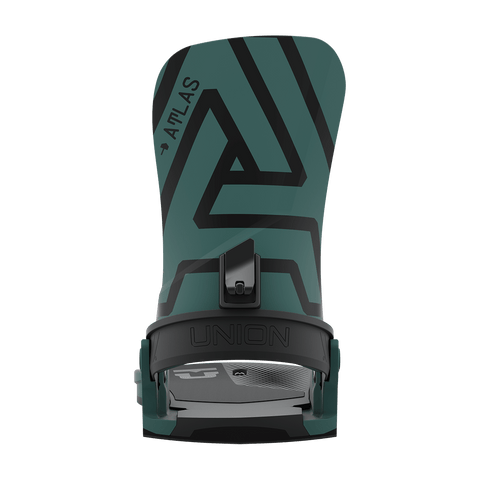 Union Atlas Mens Snowboard Bindings Dark Green