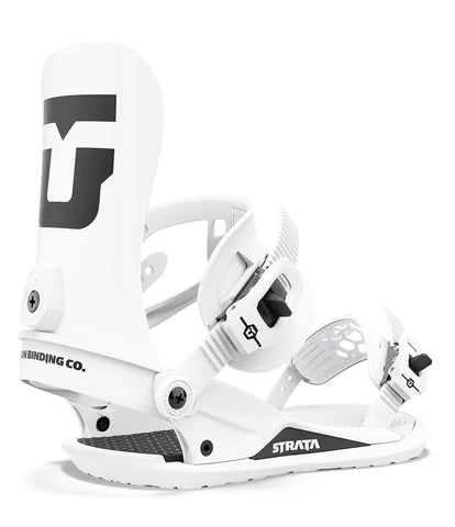 Union Strata (Team HB) Mens Snowboard Bindings White