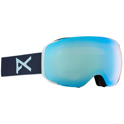 Anon M2 Goggles & Spare Lens Mens Asian Fit 2022 Oakledge / Perceive Variable Blue Lens
