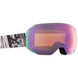 Anon M2 Goggles & Spare Lens Mens 2022 Melt White / Perceive Cloudy Pink Lens
