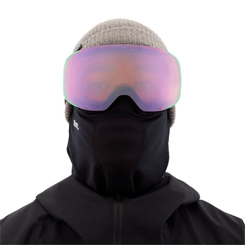 Anon M2 Goggles MFI Face mask & Spare Lens Mens 2022 Melt White / Perceive Cloudy Pink Lens