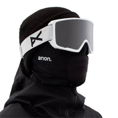Anon M3 Goggles & MFI Face Mask & Spare Lens 2024 White / Perceive Sunny Onyx Lens