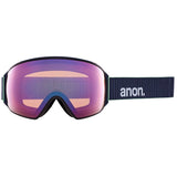 Anon M4 Toric Goggles MFI Face Mask & Spare Lens Mens Asian Fit 2022 Navy / Perceive Variable Blue Lens