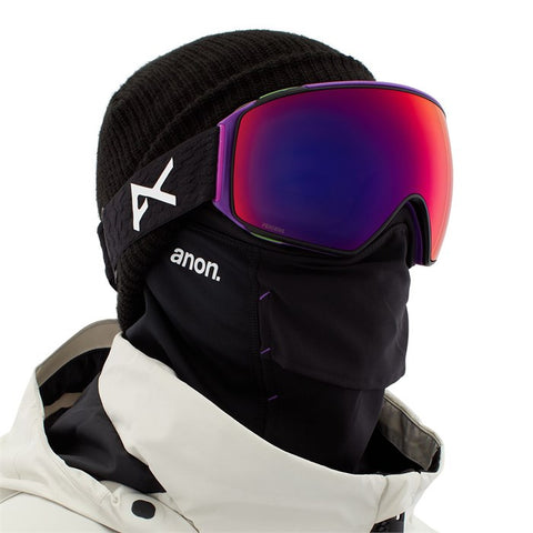 Anon M4 Toric Goggles MFI Face Mask & Spare Lens Mens Asian Fit 2022 Mendez / Perceive Sunny Red Lens