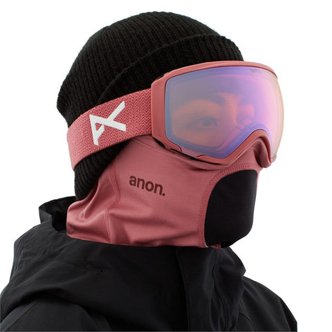 Anon WM1 Goggles MFI Face mask & Spare Lens Womens 2022 Blush / Perceive Cloudy Pink Lens