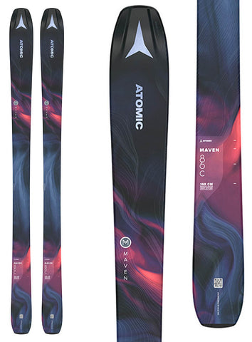 Atomic Maven 86 Womens Snow Skis & Warden MNC 13 Bindings 2023