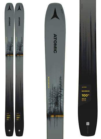 Atomic Maverick 100 Ti Snow Skis & Warden MNC 13 Bindings 2023