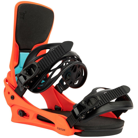 Burton Cartel X Mens Snowboard Bindings 2022 Orange