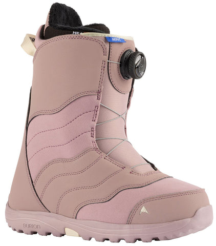 Burton Mint BOA Snowboard Boots Womens 2024 Elderberry