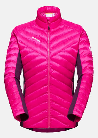 Mammut Albula Insulated Hybrid Jacket Womens 2023 Pink / Grape