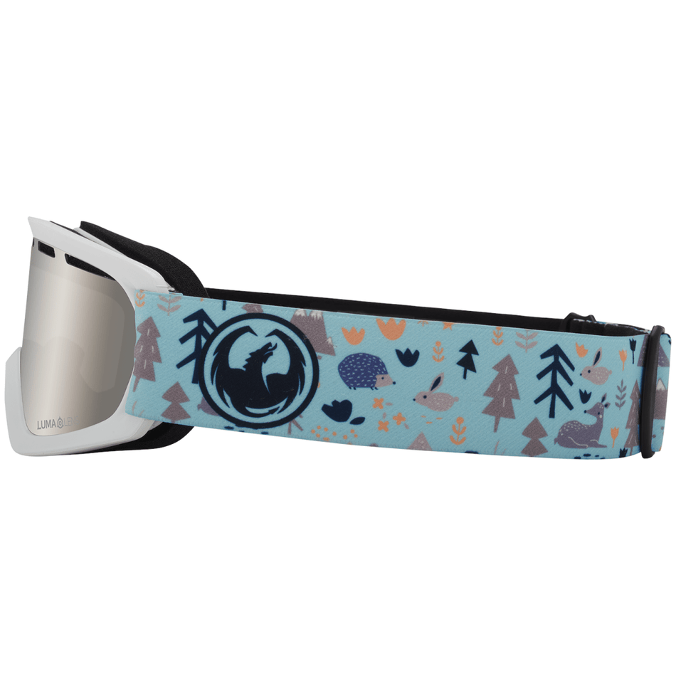 Dragon Lil D Snow Goggles Forest Friends / Lumalens Silver Ion - Elevation107