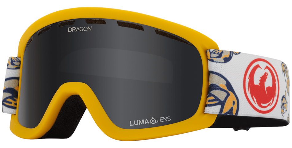 Dragon Lil D Snow Goggles Lil Koi / Lumalens Dark Smoke - Elevation107