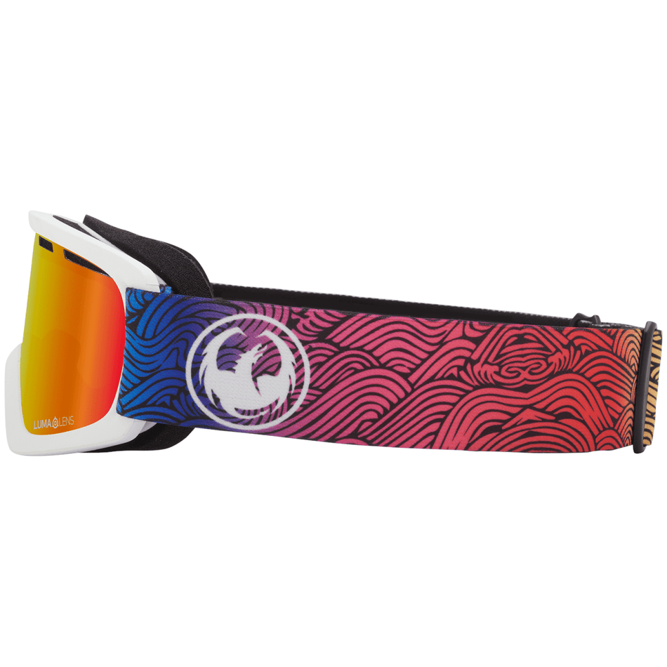 Dragon Lil D Snow Goggles Curly / Lumalens Red Ion - Elevation107