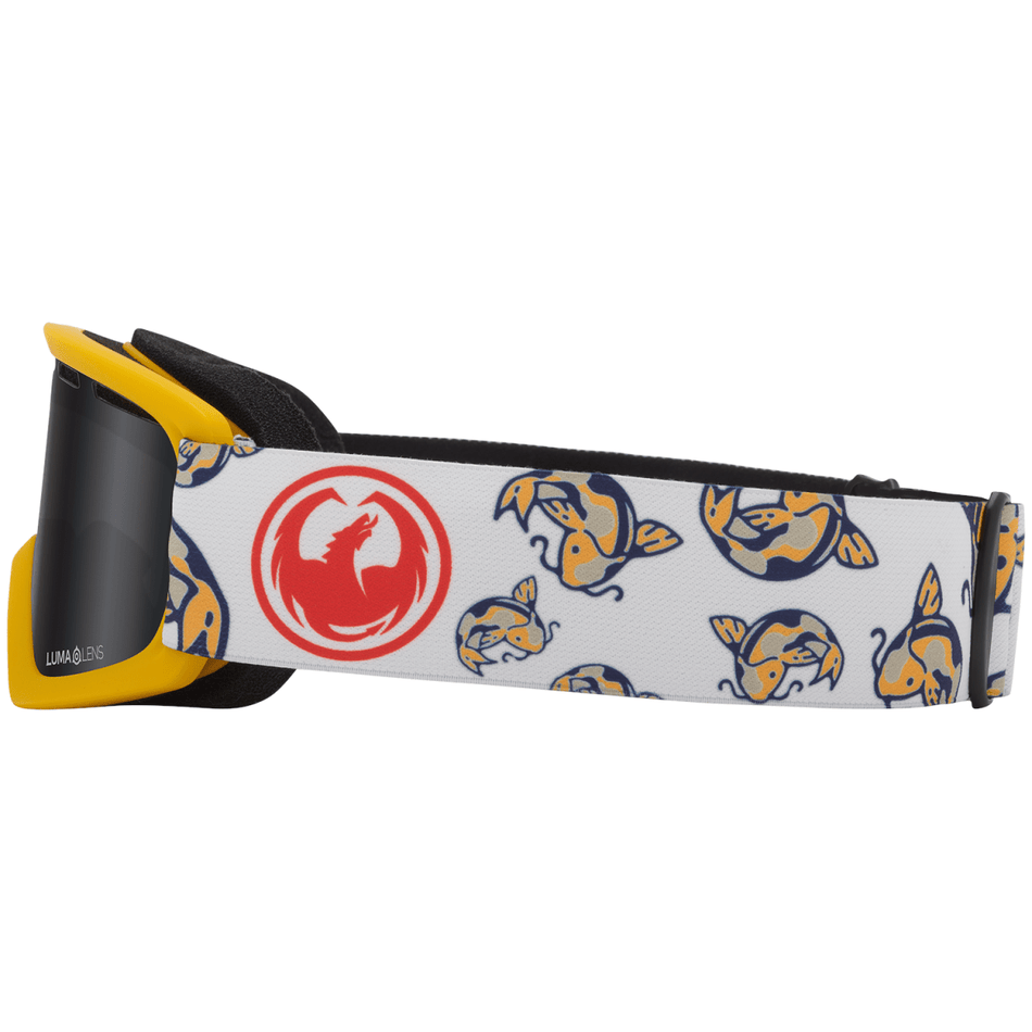 Dragon Lil D Snow Goggles Lil Koi / Lumalens Dark Smoke - Elevation107