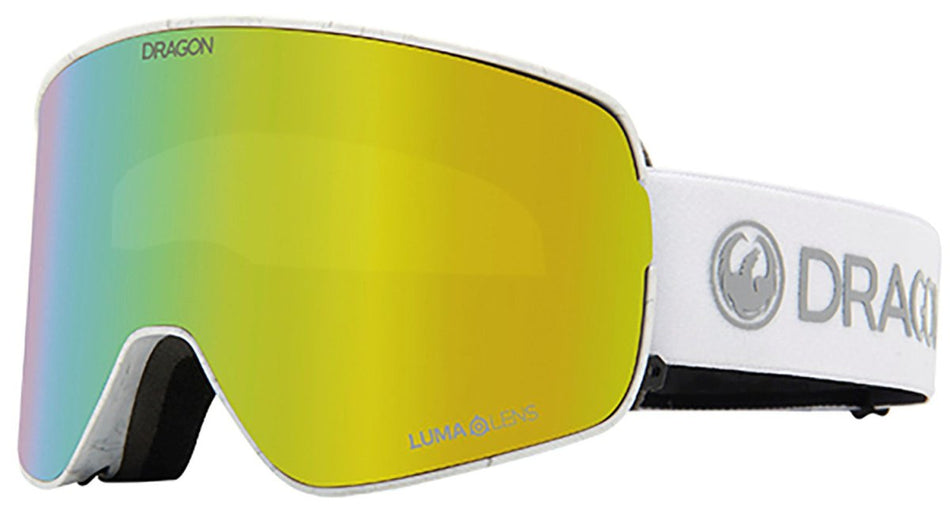 Dragon NFX2 Snow Goggles Carrara / Lumalens Gold Ion + Lumalens Amber - Elevation107