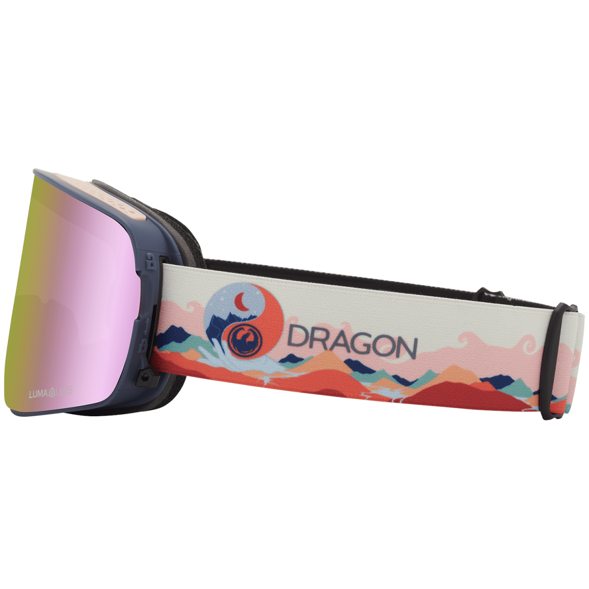 Dragon NFX2 Snow Goggles Kimmy Fasani Sig 23 / Lumalens Pink Ion + Lumalens Dark Smoke - Elevation107