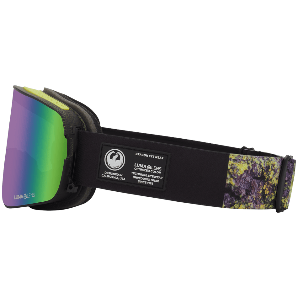 Dragon NFX2 Snow Goggles Lichen / Lumalens Green Ion + Lumalens Amber - Elevation107