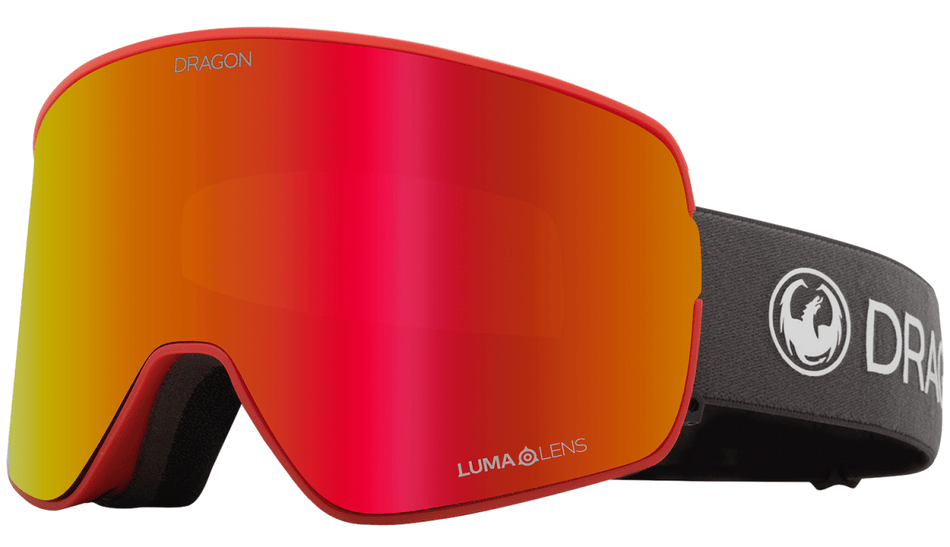 Dragon NFX2 Snow Goggles Volcano / Lumalens Red Ion + Lumalens Light Rose - Elevation107