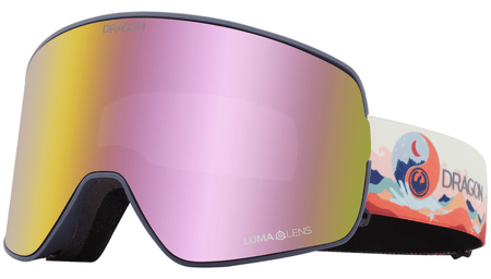 Dragon NFX2 Snow Goggles Kimmy Fasani Sig 23 / Lumalens Pink Ion + Lumalens Dark Smoke - Elevation107