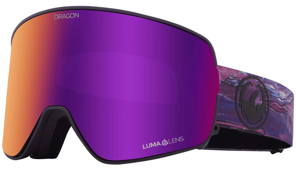 Dragon NFX2 Snow Goggles Chris Benchetler Sig 23 / Lumalens Purple Ion + Lumalens Amber - Elevation107