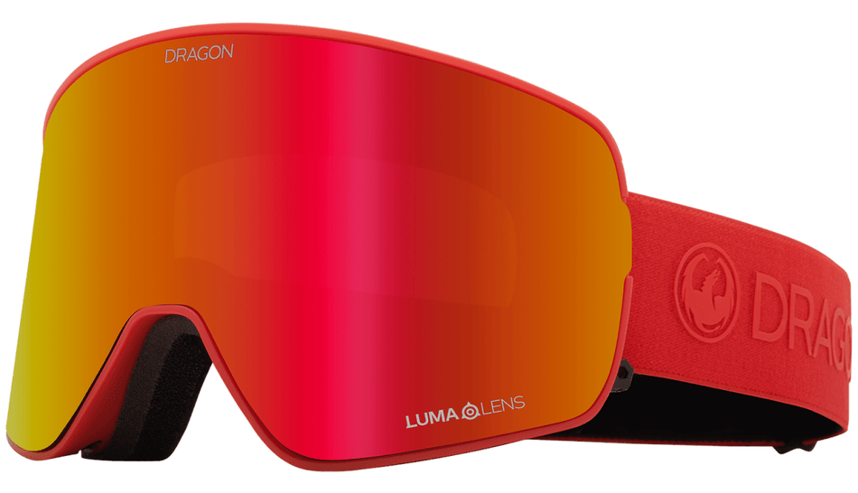 Dragon NFX2 Snow Goggles Saffron / Lumalens Red Ion + Lumalens Rose - Elevation107