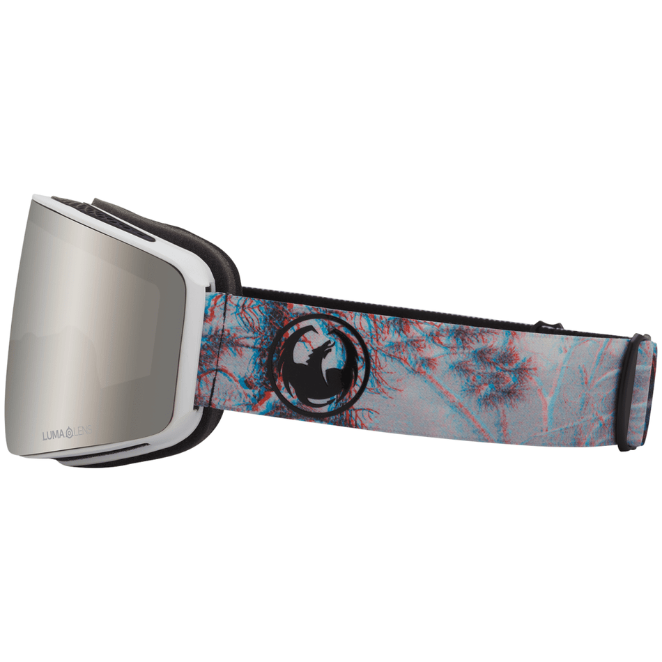 Dragon PXV Snow Goggles Aberration / Lumalens Silver Ion + Lumalens Yellow - Elevation107