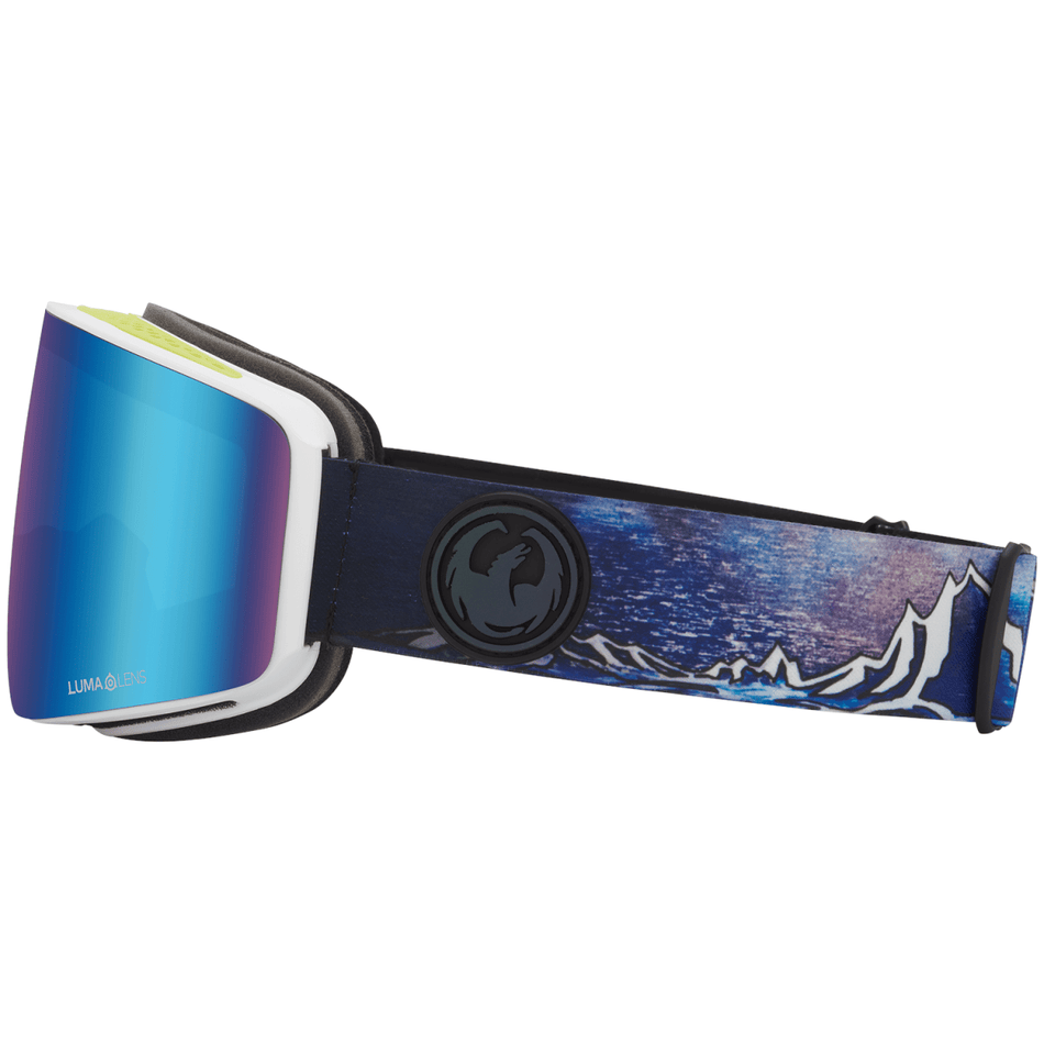 Dragon PXV Snow Goggles Bryan Iguchi / Lumalens Blue Ion + Lumalens Amber - Elevation107