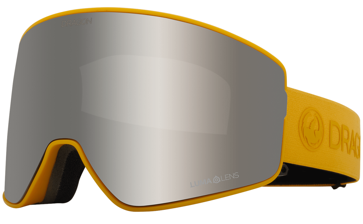 Dragon PXV2 Snow Goggles Dijon / Lumalens Silver Ion + Lumalens Amber - Elevation107