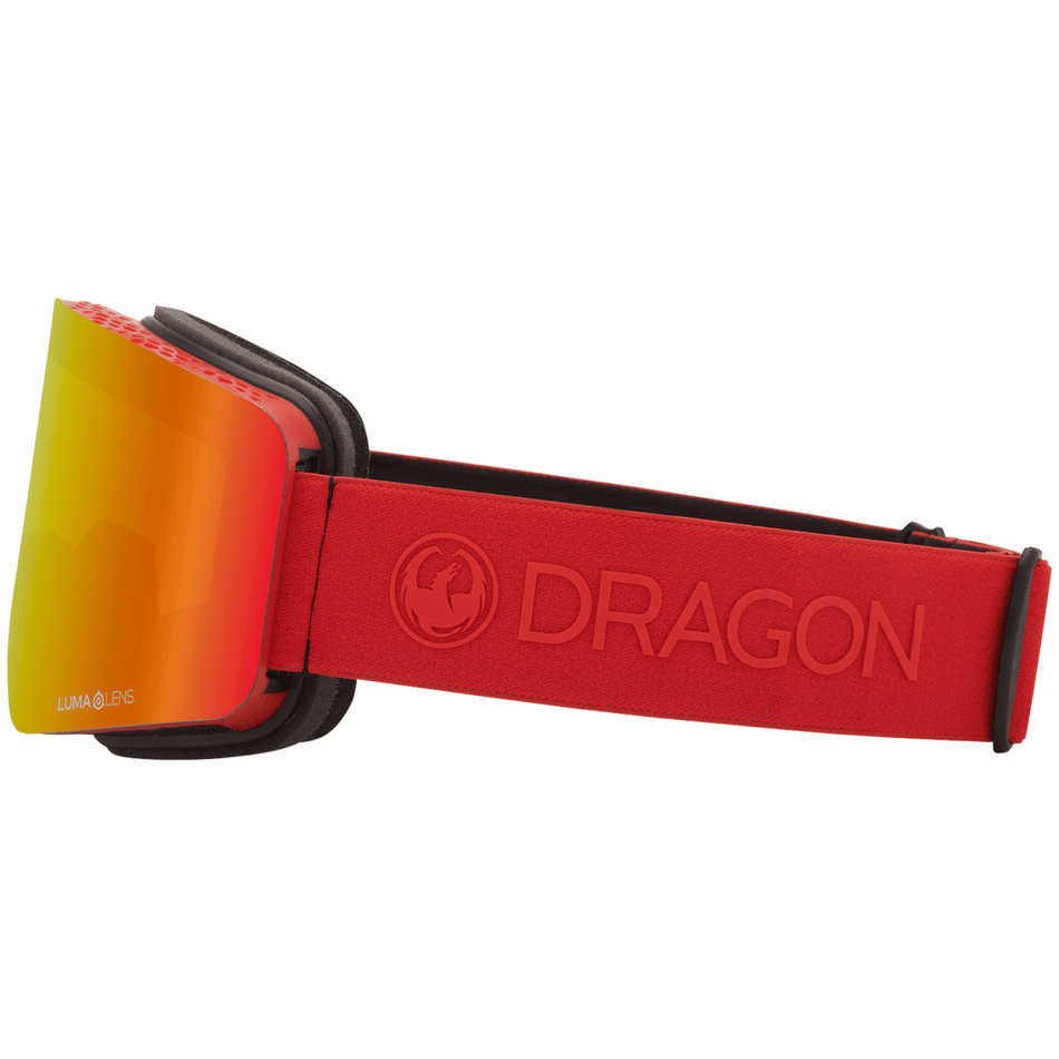 Dragon R1 OTG Snow Goggles Saffron / Lumalens Red Ion + Lumalens Rose - Elevation107