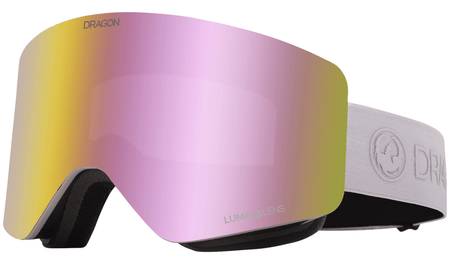 Dragon R1 OTG Snow Goggles Lilac / Lumalens Pink Ion + Lumalens Dark Smoke - Elevation107