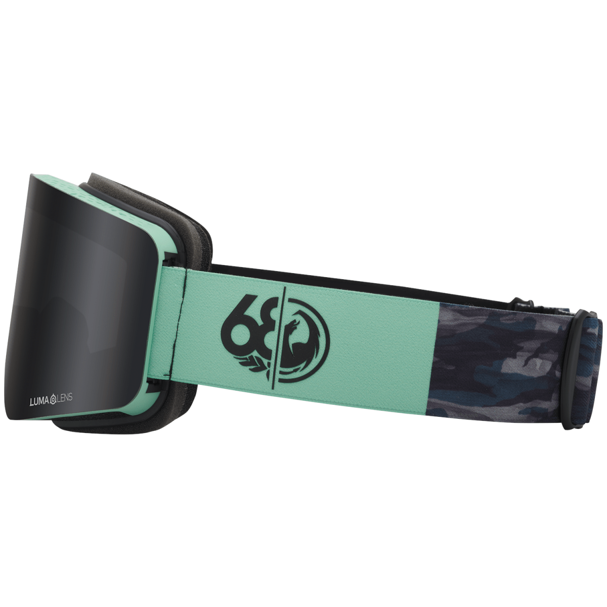 Dragon R1 OTG Snow Goggles 686 Collab / Lumalens Dark Smoke + Lumalens Yellow - Elevation107