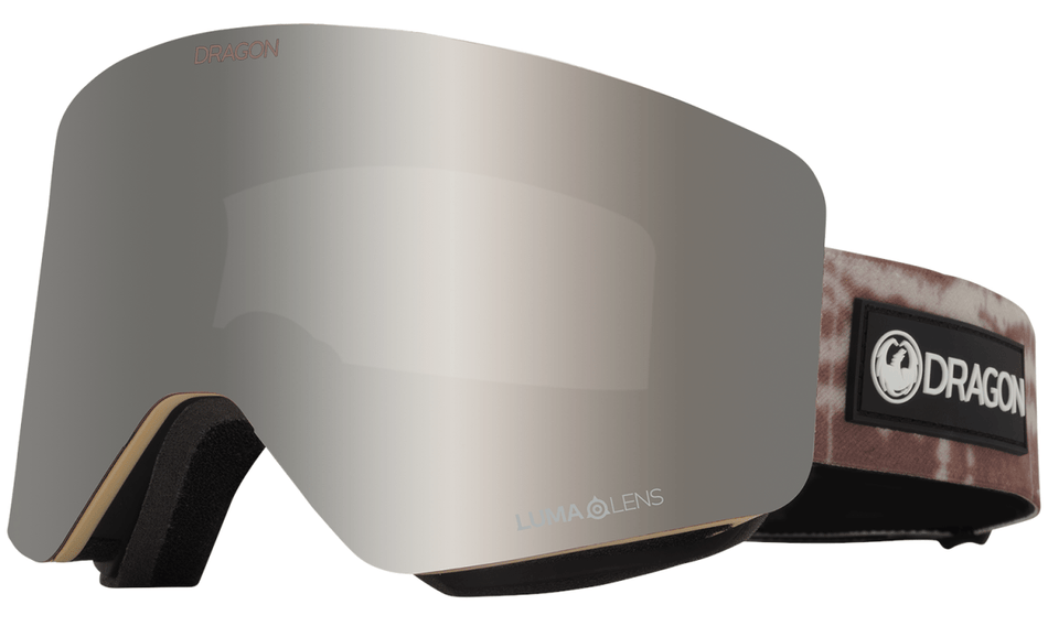 Dragon R1 OTG Snow Goggles Wash / Lumalens Silver Ion + Lumalens Amber - Elevation107