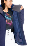 Roxy Presence Parka Womens Jacket Medieval Blue