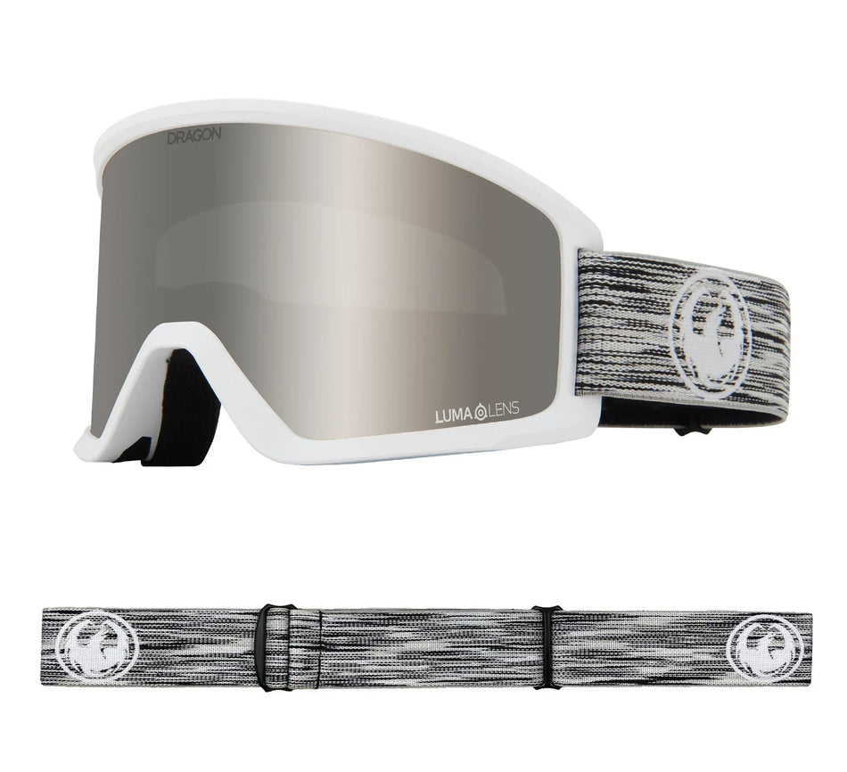 Dragon DX3 OTG Snow Goggles Static / Lumalens Silver Ion - Elevation107