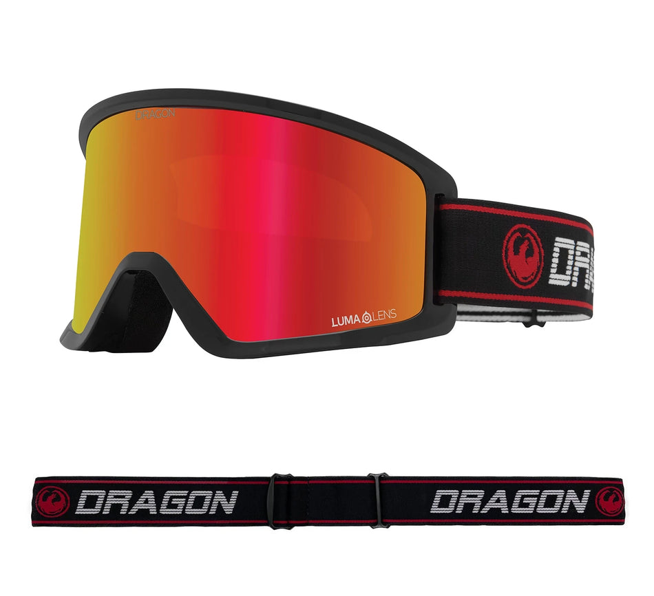 Dragon DX3 OTG Snow Goggles Infrared / Lumalens Red Ion - Elevation107