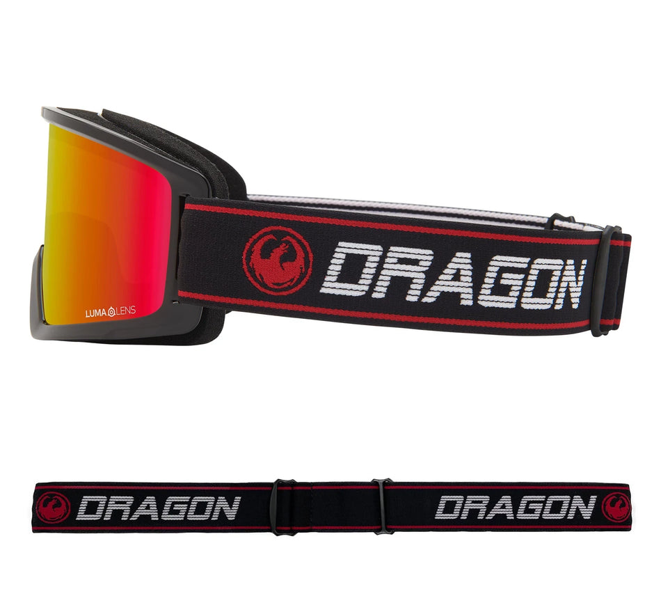 Dragon DX3 OTG Snow Goggles Infrared / Lumalens Red Ion - Elevation107
