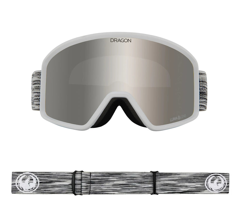 Dragon DXT OTG Snow Goggles Static / Lumalens Silver Ion - Elevation107