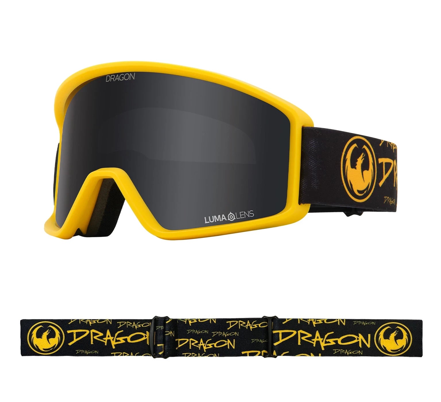 Dragon DXT OTG Snow Goggles Block / Lumalens Dark Smoke - Elevation107