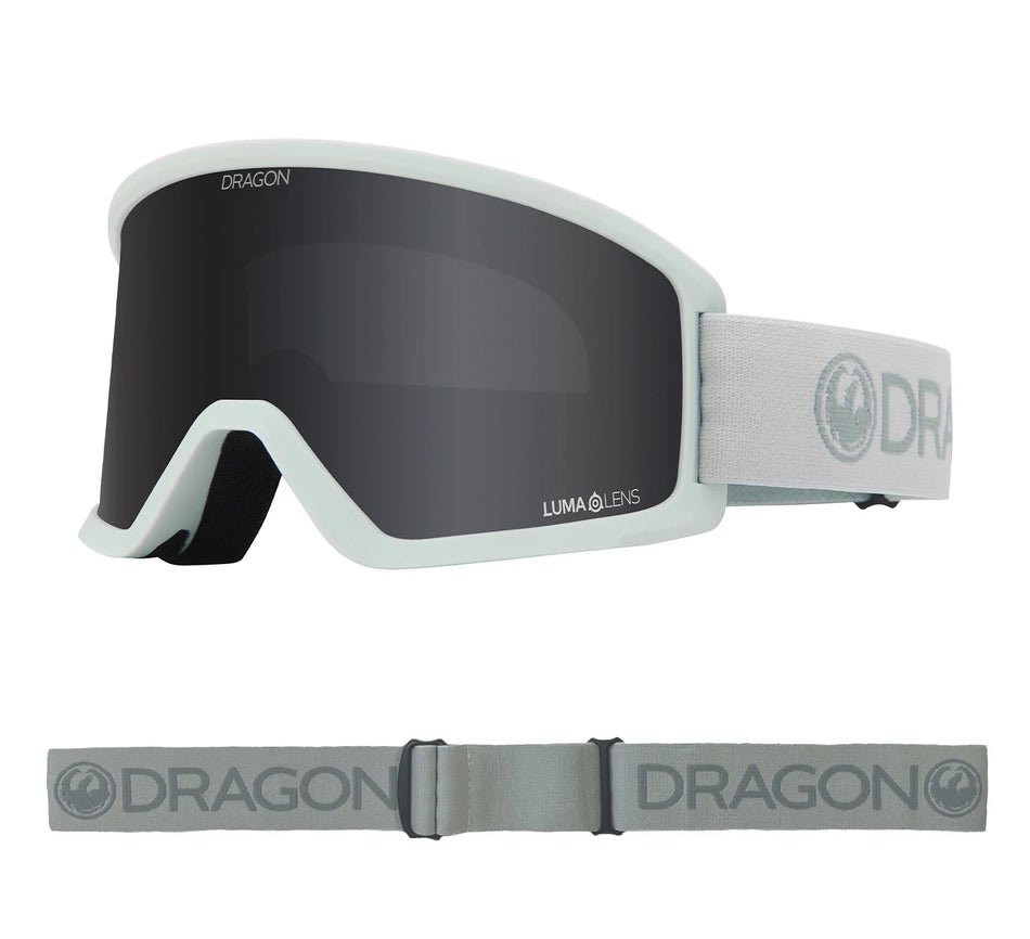 Dragon DX3 OTG Snow Goggles Light Salt / Lumalens Dark Smoke - Elevation107