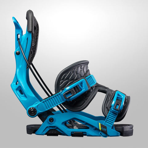 Flow Fuse Snowboard Bindings Mens Blue