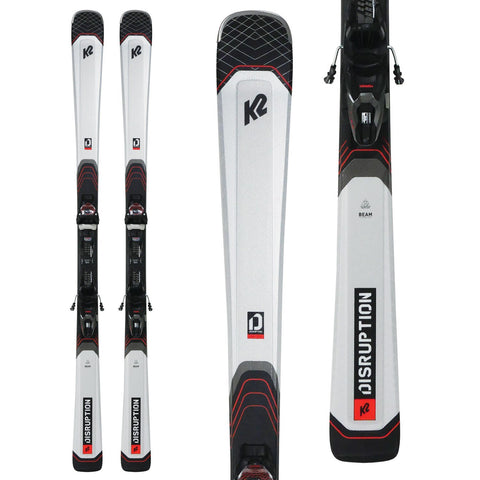 K2 Disruption 76X Snow Skis + M2 10 Compact Quickclik Bindings Mens 2022