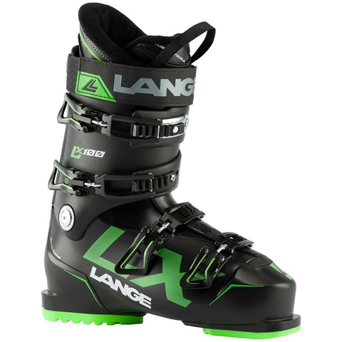 Lange LX 100 Ski Boots Mens Black / Green